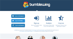 Desktop Screenshot of bumblewing.com